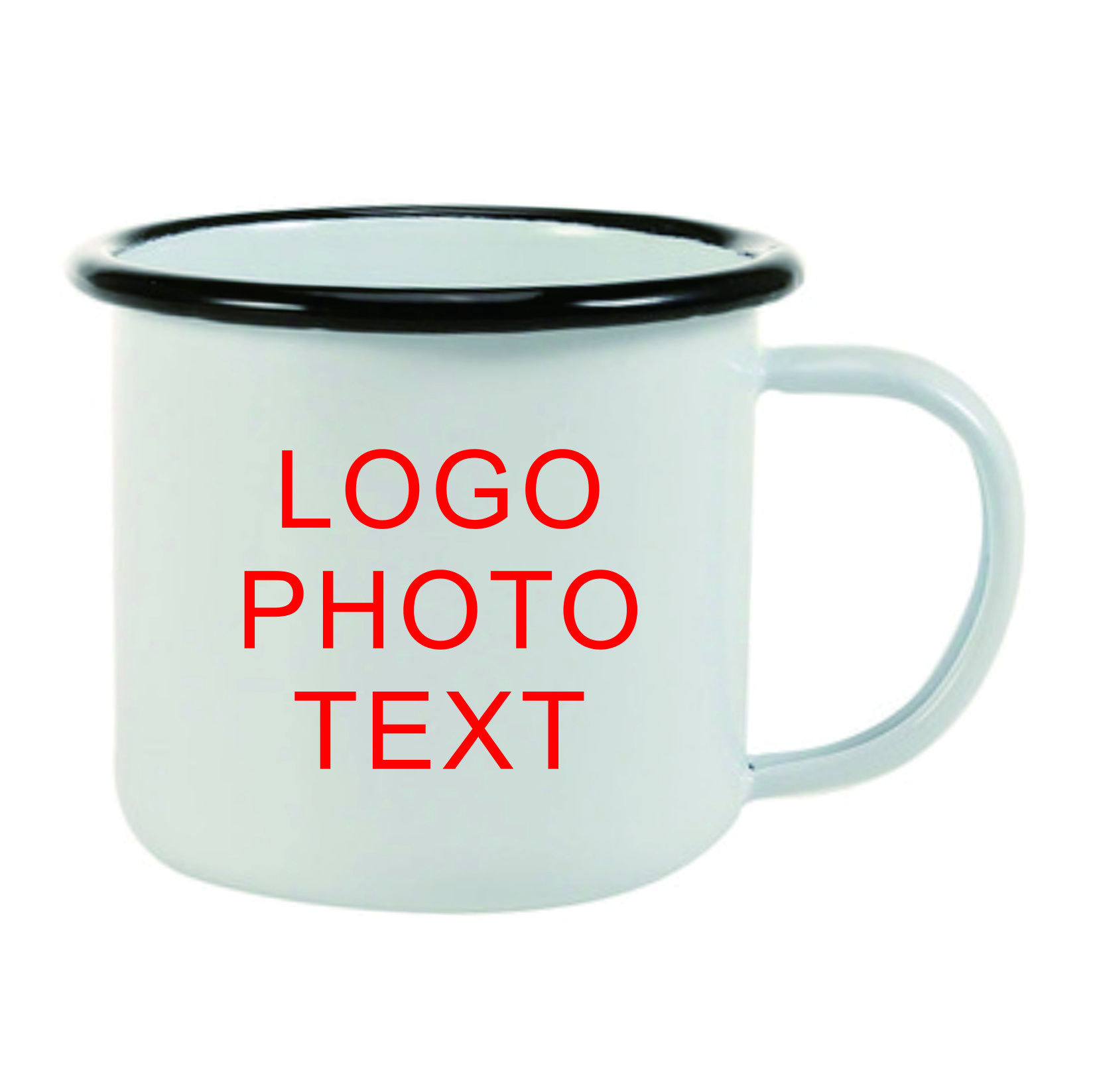 350ML Enamel Coffee Mug DIY LO - مراجعة Coffee Tea Logo وسعره