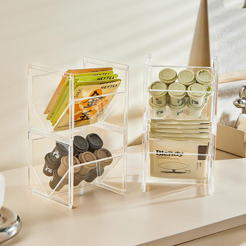 Vertical Tea Box Holder Stacka - مراجعة Coffee Tea Creamer وسعره