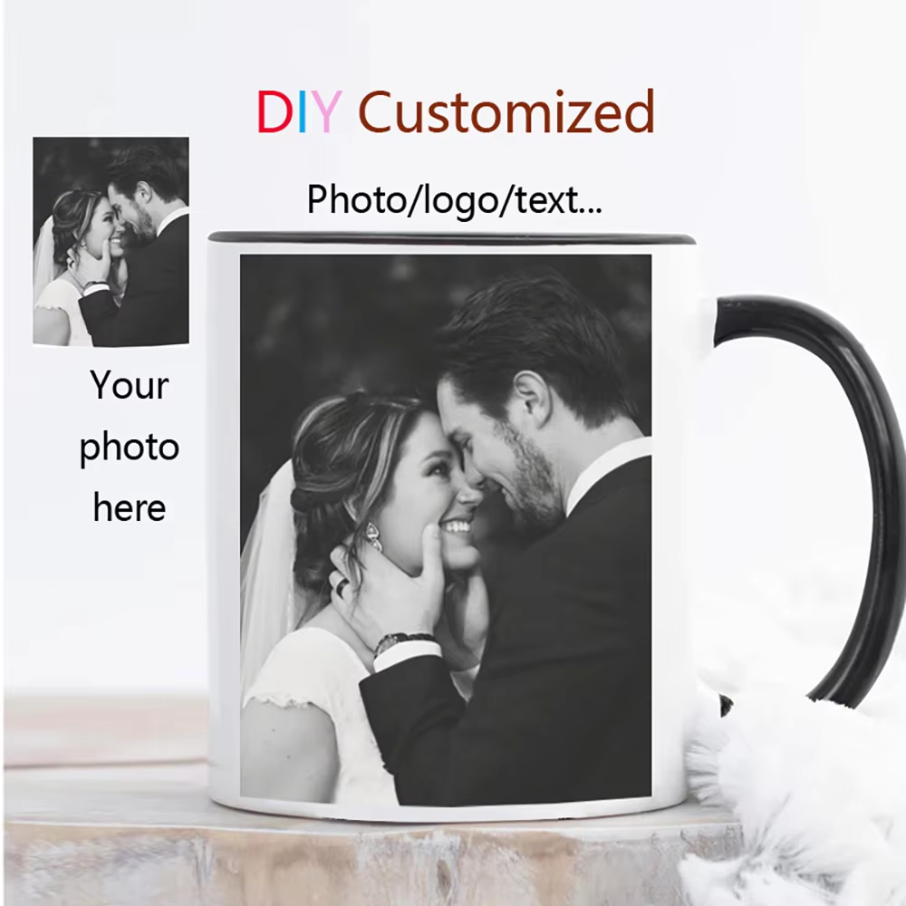 Personalised Your Photo Mug, C - مراجعة Coffee Tea Name وسعره