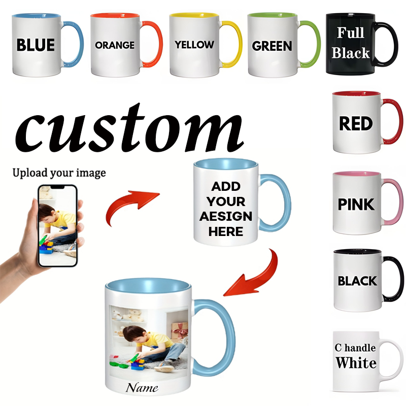 1 11oz personalized mug, custo - مراجعة Coffee Tea Name وسعره