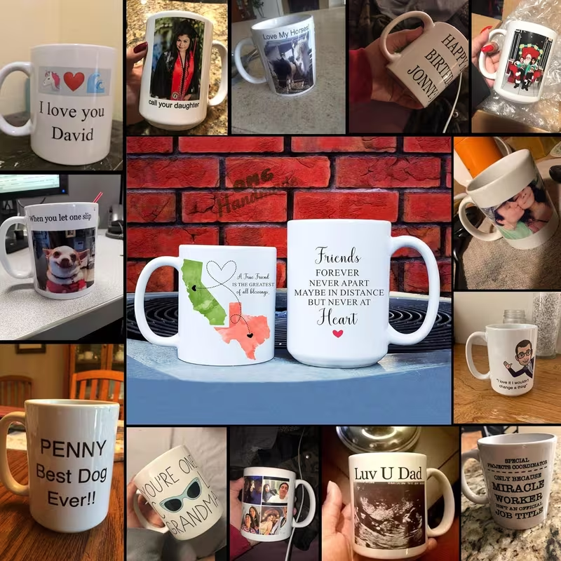 1 11oz personalized mug, custo - مراجعة Coffee Tea Name وسعره