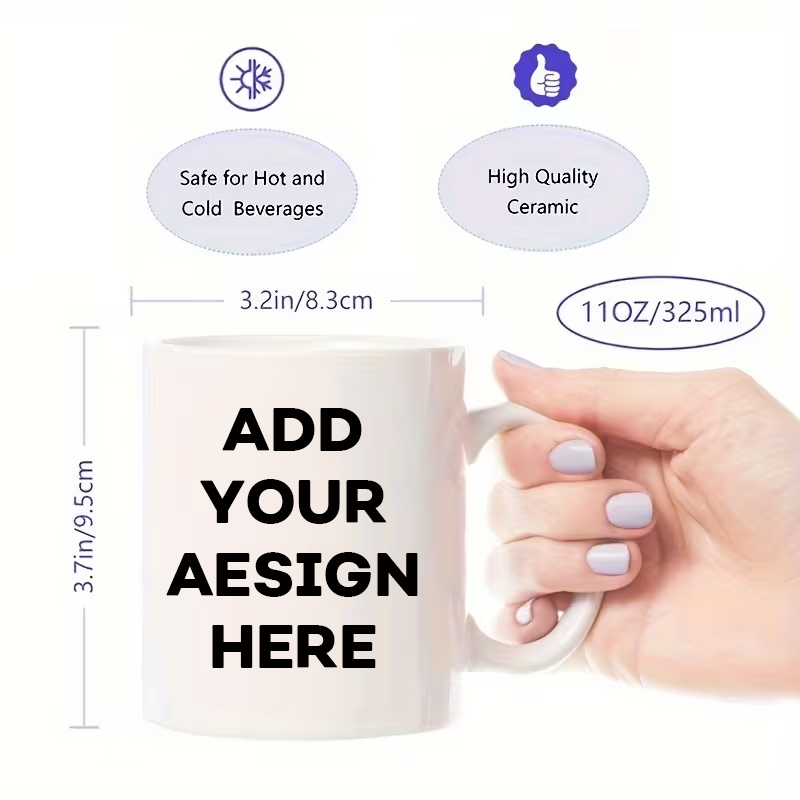 1 11oz personalized mug, custo - مراجعة Coffee Tea Name وسعره